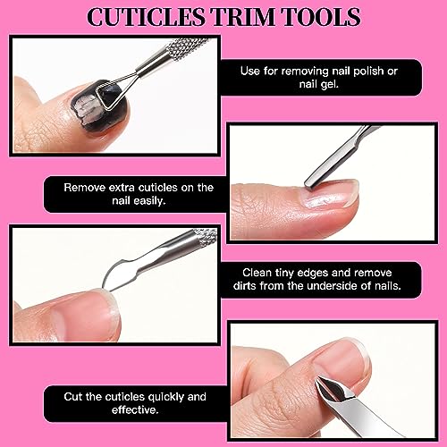 Fandamei 12-Piece Nail Care Kit - Manicure & Pedicure Tools
