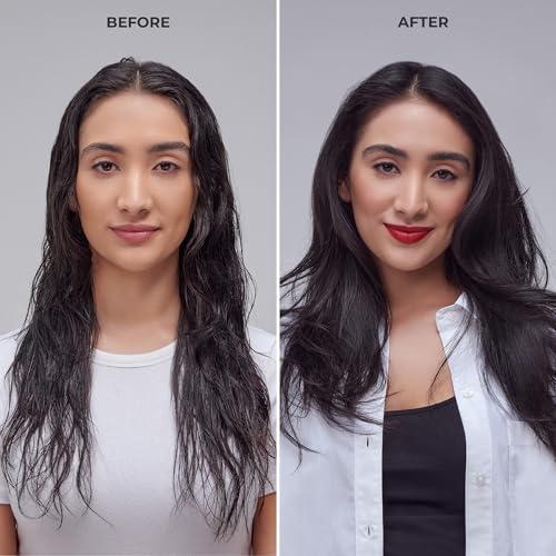 KISS Volume & Style Boosting 2-in-1 Air Brush, Interchangeable Ceramic Waterdrop & 1.5¡± Round Brush Head, Maximum Root Boosting Hair Dryer, 4 Heat Settings, Tangle-Free Bristles, 360¡Æ Swivel Cord