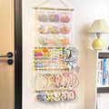 Large Headbands & Bows Organizer Wall Hanger – Pre-assembled Baby Hair Accessory Holder