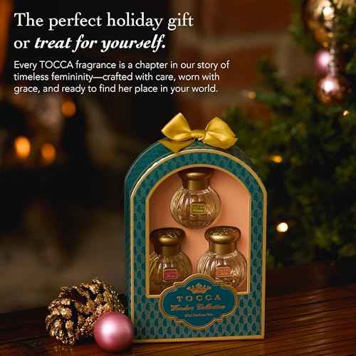 Tocca Wonders Collection Mini Perfume Gift Set ($45 Value) - Trio Includes Florence, Lucia and Laila, 5 ml Each Perfume Dabbers
