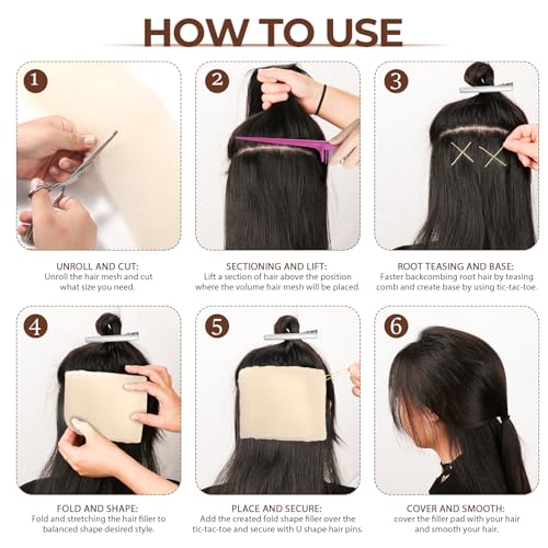 Hair Sponge & Bun Maker Kit - Updo Volume Set