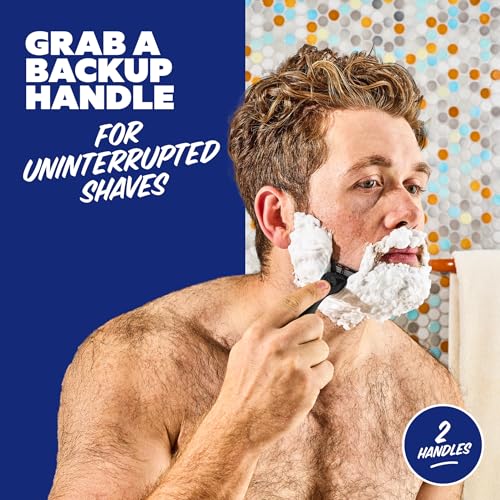 Dollar Shave Club | Razor Handle (2 Pack) Black | Replacement Razor Blade Handles | Not Compatible with Other Razor Brands