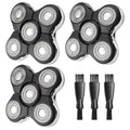 Remington Head Shaver Replacement Blade Compatible with Remington Balder Pro, 3PCS Balder Pro Replacement Head, 3 Cleaning Brush