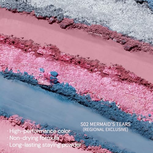 Flower Knows Shell's Jewel 6-Color Eyeshadow Palette – Mermaid's Tears