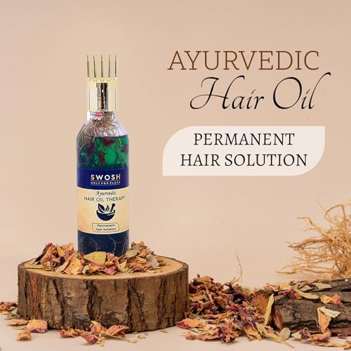 SWOSH Bhringraj & Amla Ayurvedic Hair Oil, 100ml