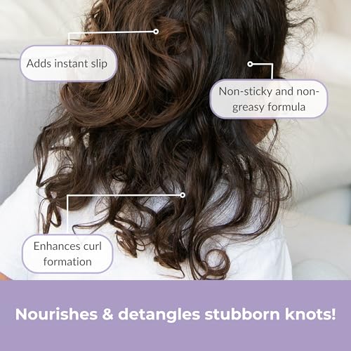 Love Ur Curls Kids Fragrance-Free Detangler Spray & Leave-In Conditioner - 250ml