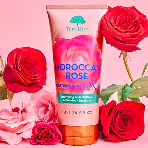 Tree Hut Moroccan Rose Moisturizing Body Lotion, 8.5 fl oz