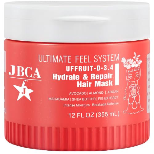 JBCA Coconut & Fig Deep Conditioning Hair Mask for Dry Hair - 12 fl oz