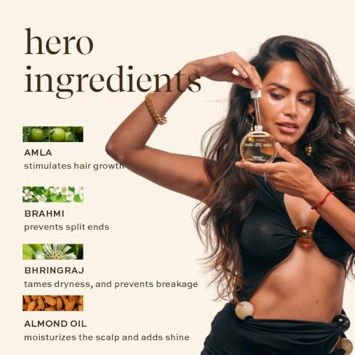 Inde Wild Champi Hair Oil - Ayurvedic Scalp & Hair Treatment (50ml)