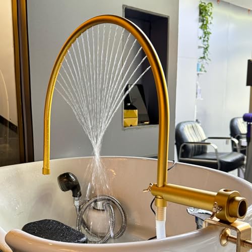 Adjustable Hair Spa Shampoo Bowl Waterfall Head Spa Equipment