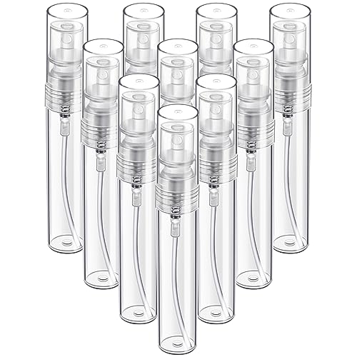 Mini Spray Bottles 10 Pack 5ml - Fine Mist Refillable