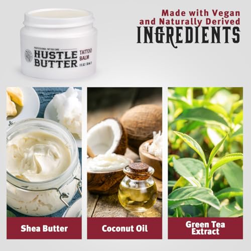 Hustle Butter Deluxe Tattoo Aftercare Balm – 1 oz