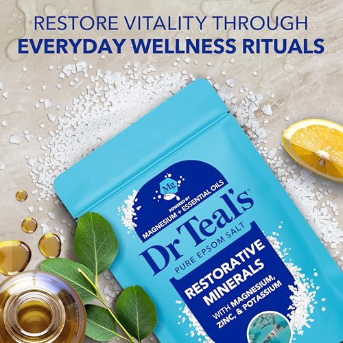 Dr Teal's Epsom Salt Soak with Magnesium, 3 lbs