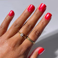 Glamnetic Red Press On Nails - Extra Short Salon Quality Kit