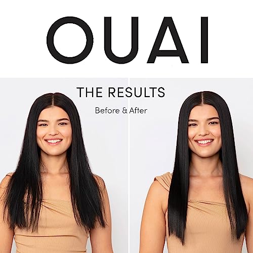 OUAI Hair Oil Bundle - Hair Heat Protectant Oil for Frizz Control - Adds Hair Shine and Smooths Split Ends - Color Safe Formula - Paraben, Phthalate and Sulfate Free (2 Count, 0.45 Oz/1.5 Oz)