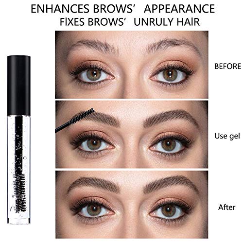 Clear Eyebrow Setting Gel - Waterproof Brow Gel 2PC