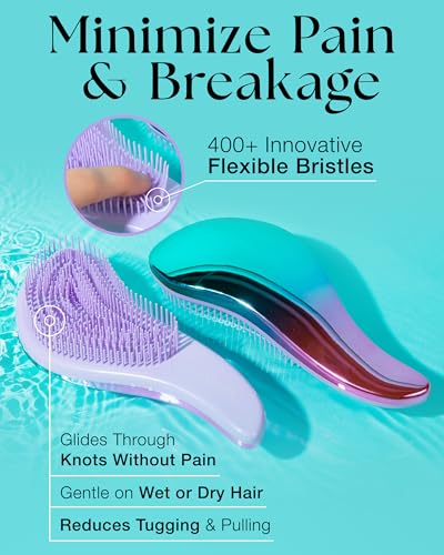 Lily England Detangler Brush for Curly & Thick Hair