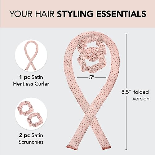 Kristin Ess Style Assist Blow Dry Mist Heat Protectant Spray for Hair - Anti Humidity & Breakage Control, Frizz Taming Weightless Shine Working Serum for Damaged Hair