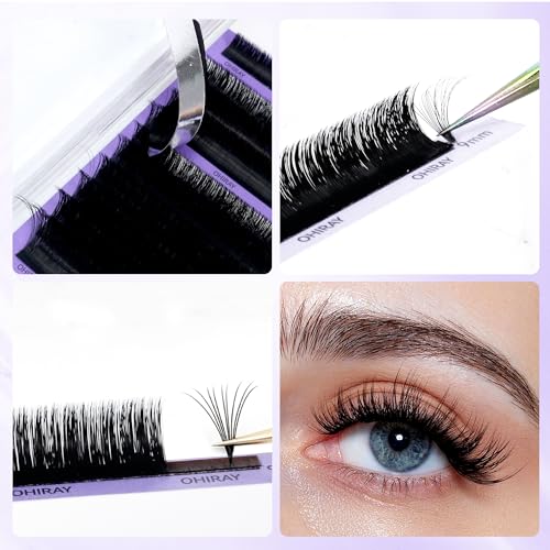 Lash Clusters Kit 8-16mm D Curl - 320pcs Wispy Eyelash Extensions