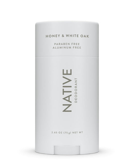 Native Deodorant Contains Naturally Derived Ingredients, 72 Hour Odor Control | Deodorant for Women and Men, Aluminum Free with Baking Soda, Coconut Oil and Shea Butter | Honey & White Oak