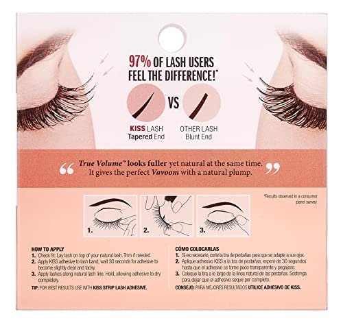 Kiss True Volume Ritzy False Eyelashes