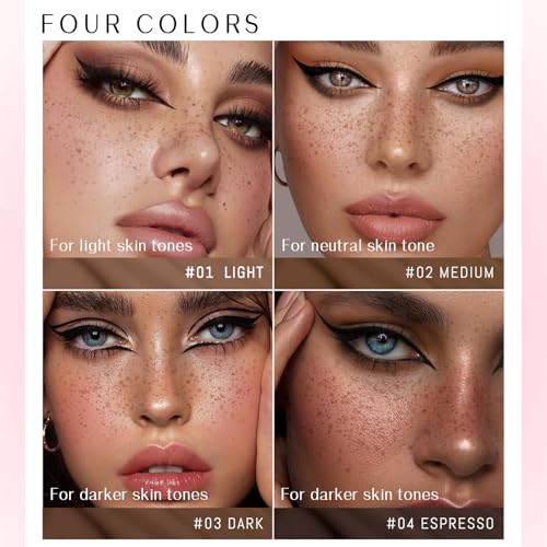 Noerrors 2-in-1 Freckle Stamp and Eyeliner Pen - Waterproof & Natural