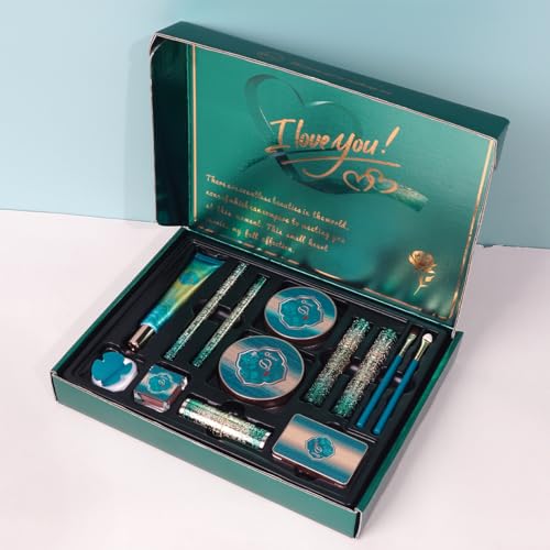 O'CHEAL 13-Piece Makeup Gift Set with Full Face Cosmetics & Tools