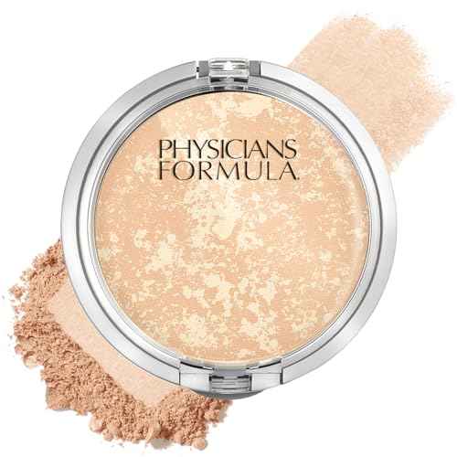 Physicians Formula Mineral Wear Talc-Free Face Powder, Light Coverage Mineral Makeup for Sensitive Skin ? Translucent