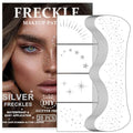 Silver Glitter Freckles Face Tattoos - 20Pc Waterproof Set