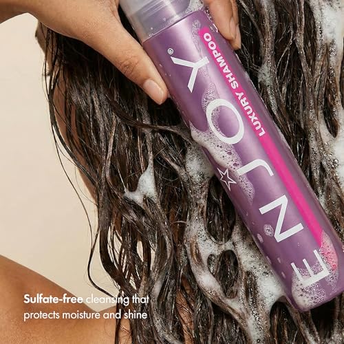 Enjoy Luxury Shampoo & Conditioner- Eliminates Frizz Cleansing Moisturizing Smoothing - Sulfate Free For Thick Coarse or Curly Hair (10.1 Fl Oz)