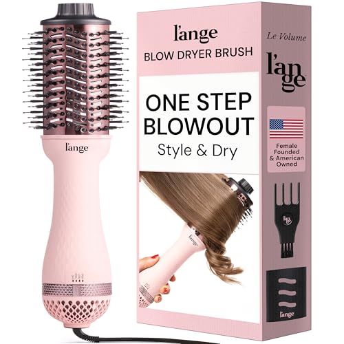 L'ANGE HAIR Le Volume 2-in-1 Blow Dryer Brush | 75mm Titanium