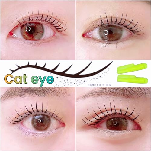 Lash Lift Shields 6 Size Set C Curl Silicone Pads