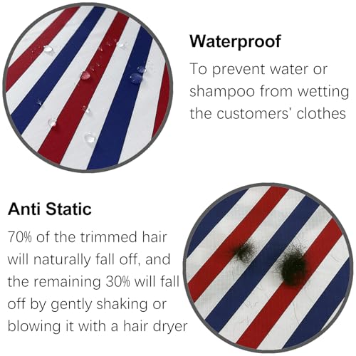 Pelocapa Classics Barber Cape 56" x 71" Waterproof