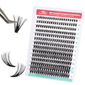 FADVAN 280pcs Fluffy Cluster Lashes 40D C-Curl 8-16mm Extensions