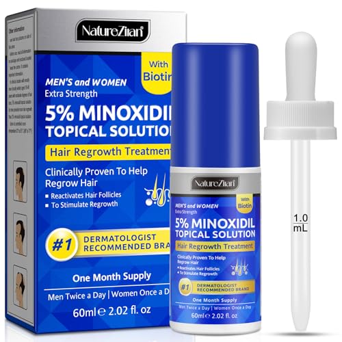 5% Minoxidil Hair Regrowth Serum with Dropper