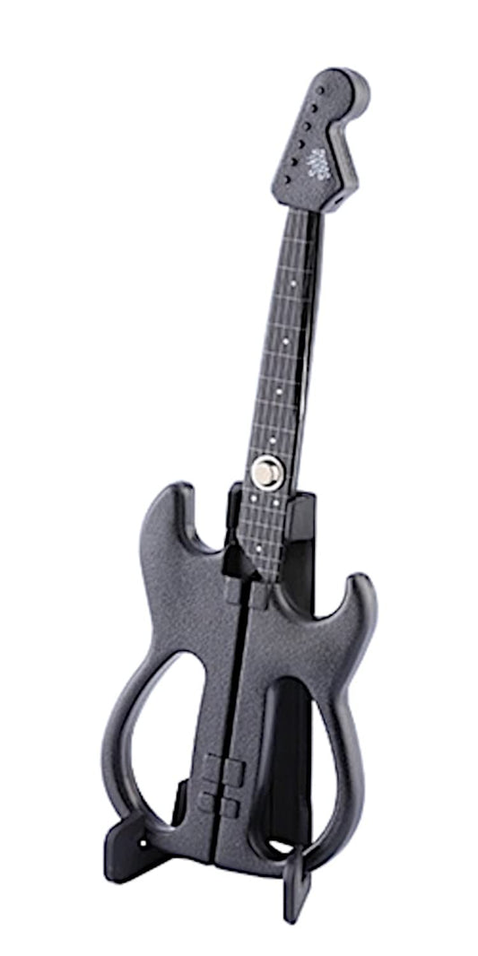 Nikken Cutlery Guitar Scissor SekiSound Black with a stand (Gift Box Included) Hobby Tool SS-20B