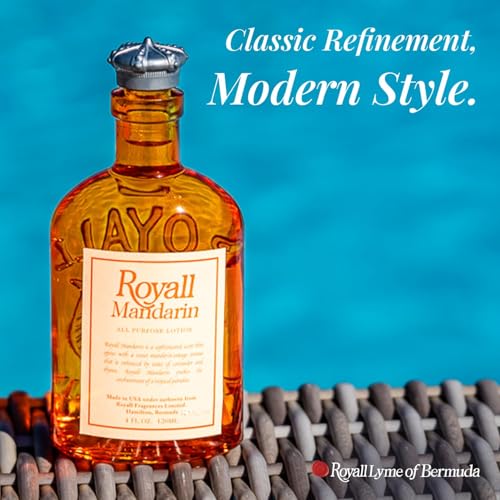 Royall Mandarin by Royall Fragrances for Men - 4 oz Lotion Spray