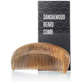 ZilberHaar Beard Comb ? 100% Sandalwood ? Essential Beard Care Accessory for Men ? Hand Made