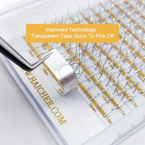 CC Curl Lash Extensions 9-18mm Mixed Holographic Tinsel