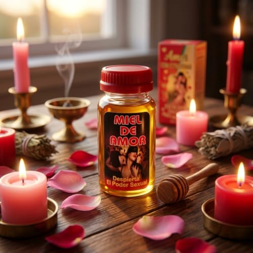 Miel de Amor Attraction Perfume Oil with Pheromones - 10ml