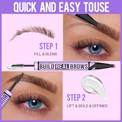 iMethod 2-in-1 Eyebrow Pen with Brow Gel - Light Brown