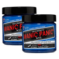 MANIC PANIC Classic Atomic Turquoise Semi Permanent Hair Color - Neon Aqua Blue Hair Dye for Women & Men That Lasts 4-6 Weeks - Vegan, Ammonia & Cruelty-Free - Create & Mix Custom Shades (4oz / 2pk)