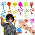 48 PC Spider Web Party Favors - Sticky Hands & Tattoos