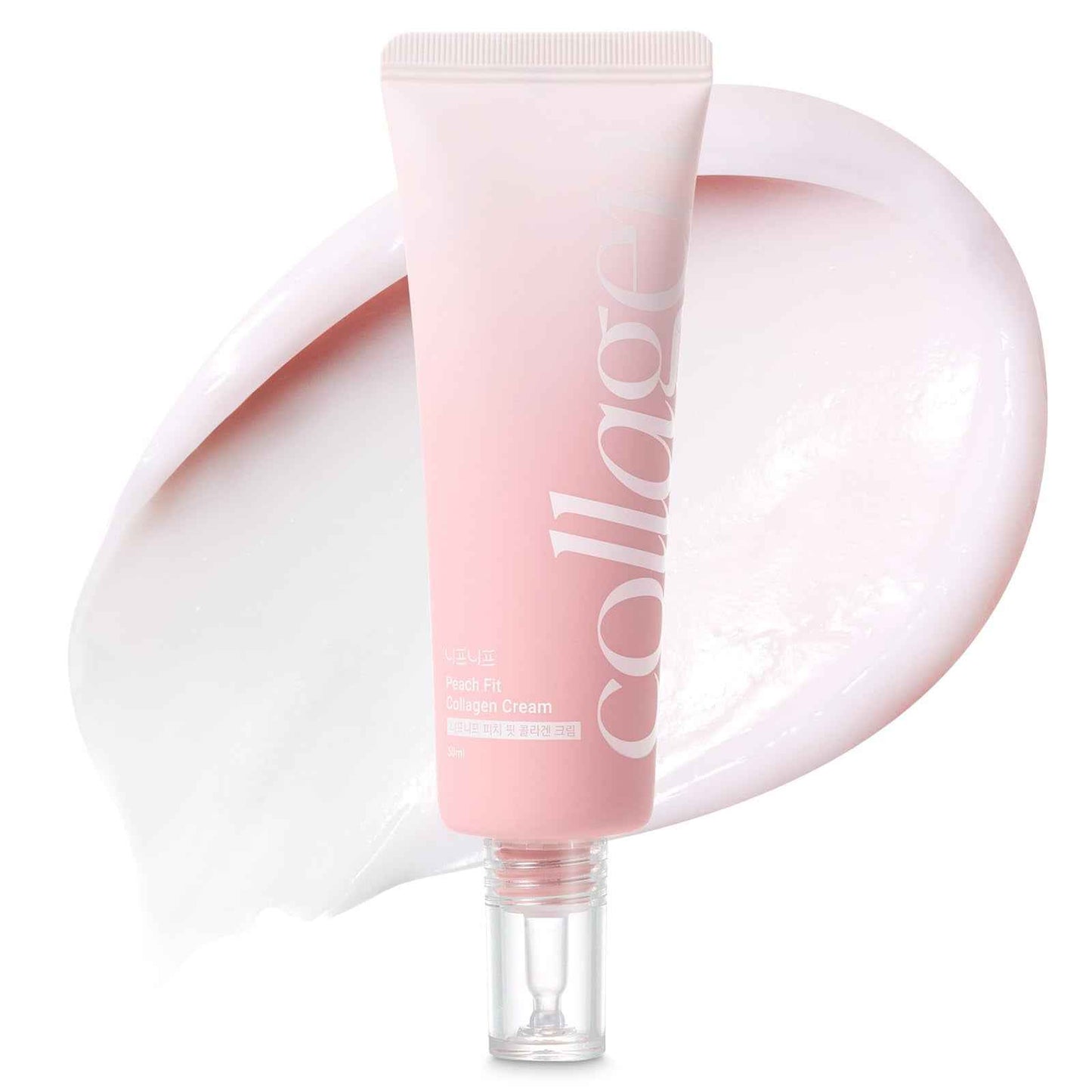 NEAF NEAF Peach Fit Collagen Cream, A firming cream with 300Da collagen and 12 peptides to boost skin elasticity. (50ml/ 1.69 fl oz)