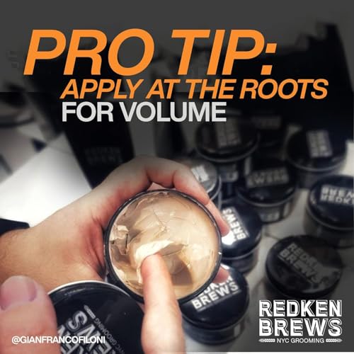 Redken Brews Clay Pomade for Men - High Hold Matte Finish
