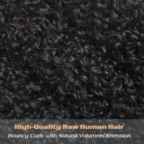 16A Burmese Curly Human Hair Bundles 16-20 Inch
