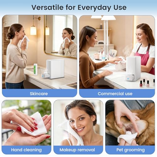 Disposable Face Towels for Hot Towel Dispenser (60 Pack)