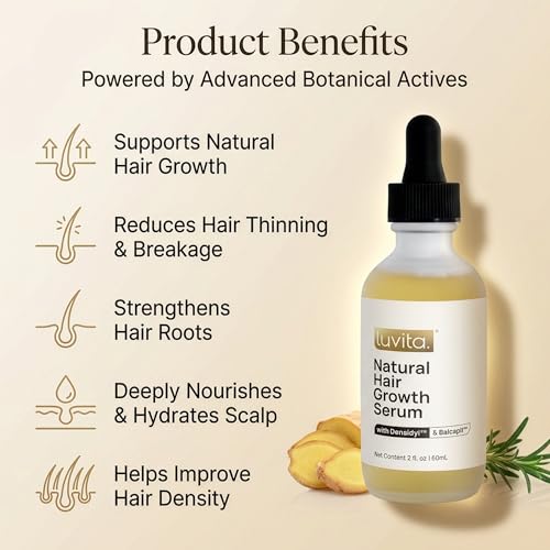 LUVITA Hair Growth Serum for Thinning Hair - 2fl oz