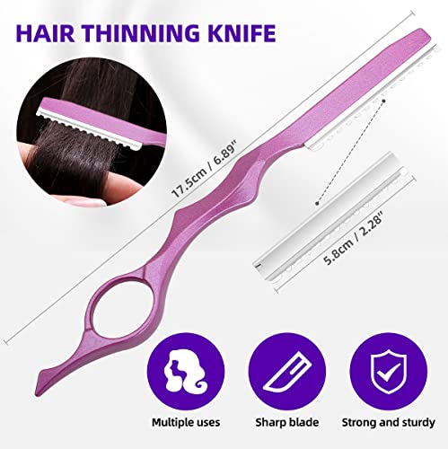 Professional Hair Cutting Scissors Set - Stainless Steel Barber Shears