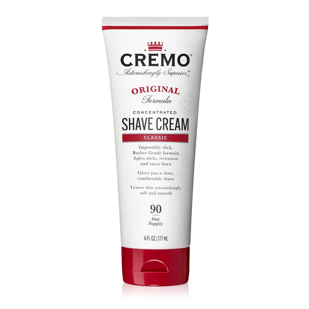 Cremo Barber Grade Original Shave Cream Bundle with Astonishingly Superior Ultra-Slick Formula, 6 Fl Oz (2 Pack)